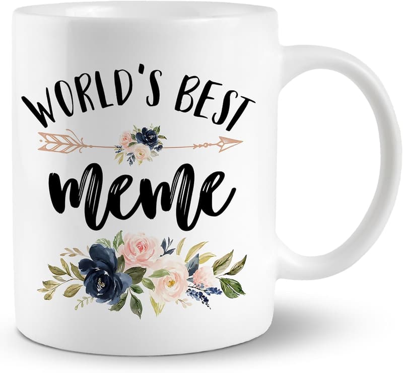 Meme Mug for Grandma - World's Best Ceramic Coffee Cup