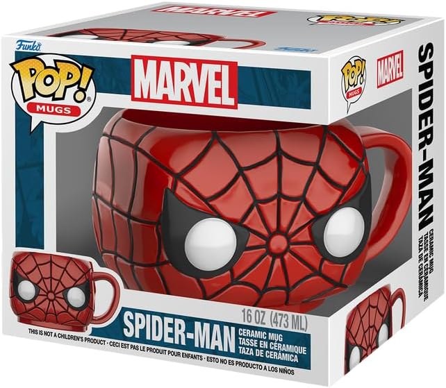 Spider-Man Ceramic Mug - Pop! Marvel Collection