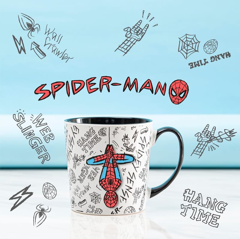 Spider-Man 15 oz Ceramic Coffee Mug - Zak Designs Collectible