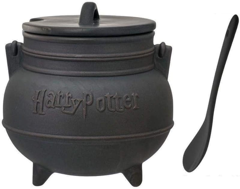 Harry Potter Ceramic Cauldron Soup Mug with Spoon