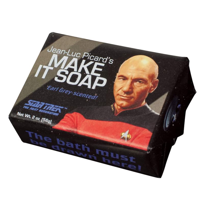 Star Trek Jean Luc Picard Soap - 2oz Travel Bar