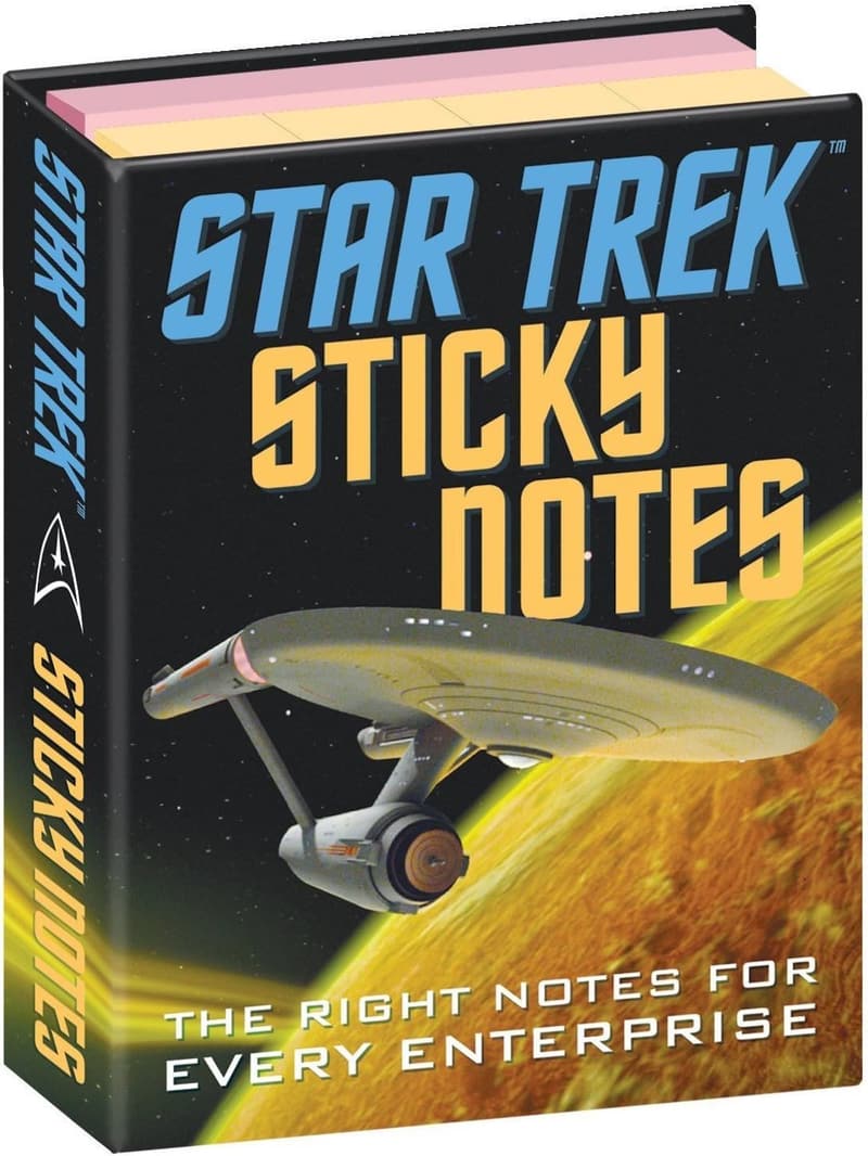 Star Trek Sticky Notes Booklet - Officially Licensed 3.25