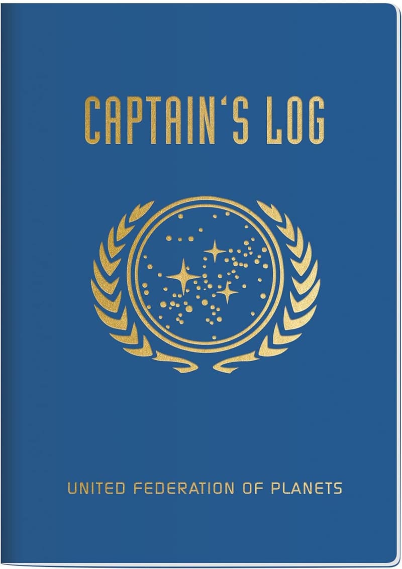 Star Trek Captain's Log Mini Pocket Notebook - Officially Licensed
