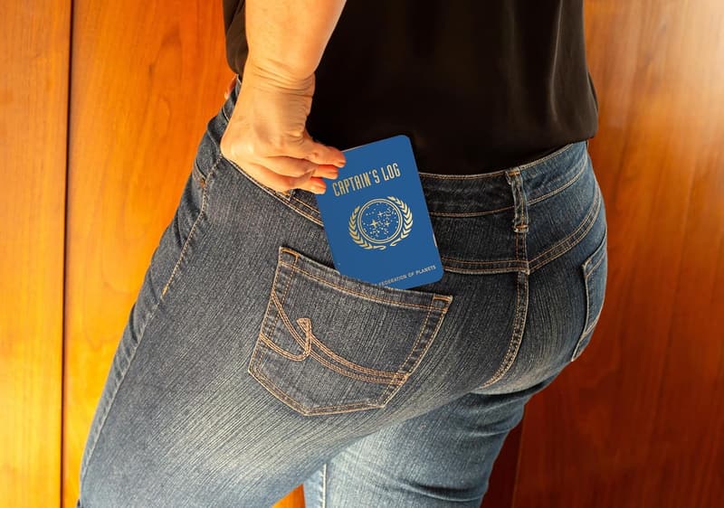 Star Trek Captain's Log Mini Pocket Notebook - Officially Licensed