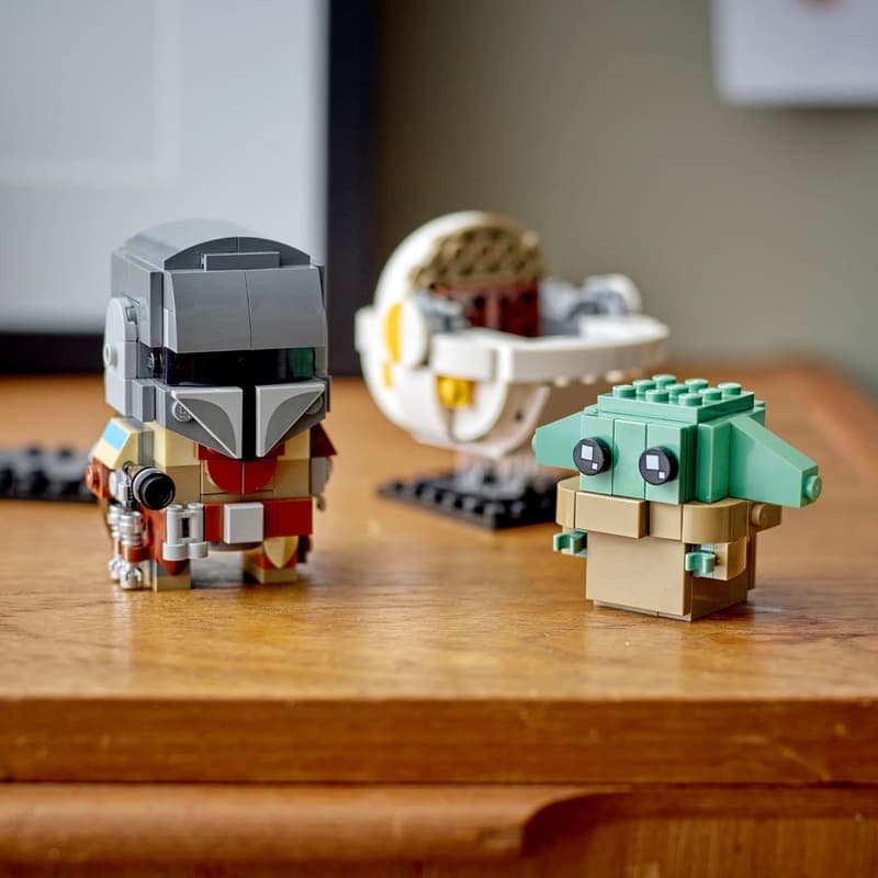 LEGO BrickHeadz Star Wars The Mandalorian & Baby Yoda Set