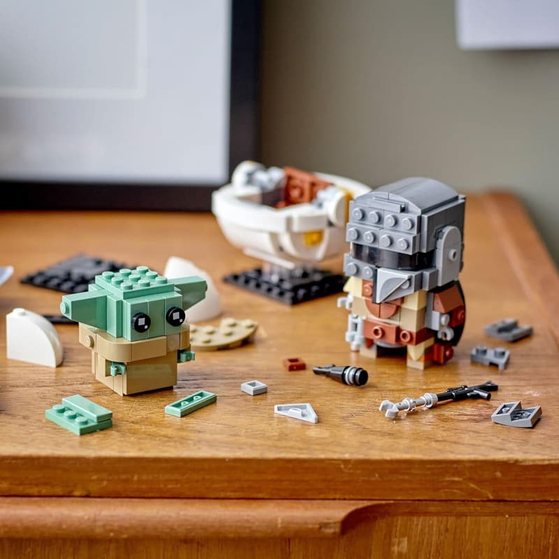 LEGO BrickHeadz Star Wars The Mandalorian & Baby Yoda Set
