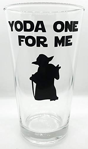 Star Wars Valentine's Gift - Yoda Beer Pint Glass for Him