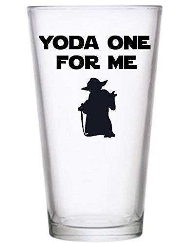 Star Wars Valentine's Gift - Yoda Beer Pint Glass for Him