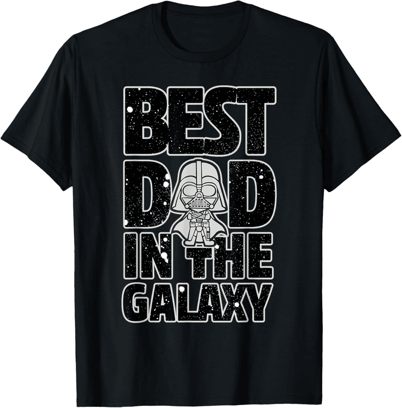 Best Dad in the Galaxy Darth Vader T-Shirt