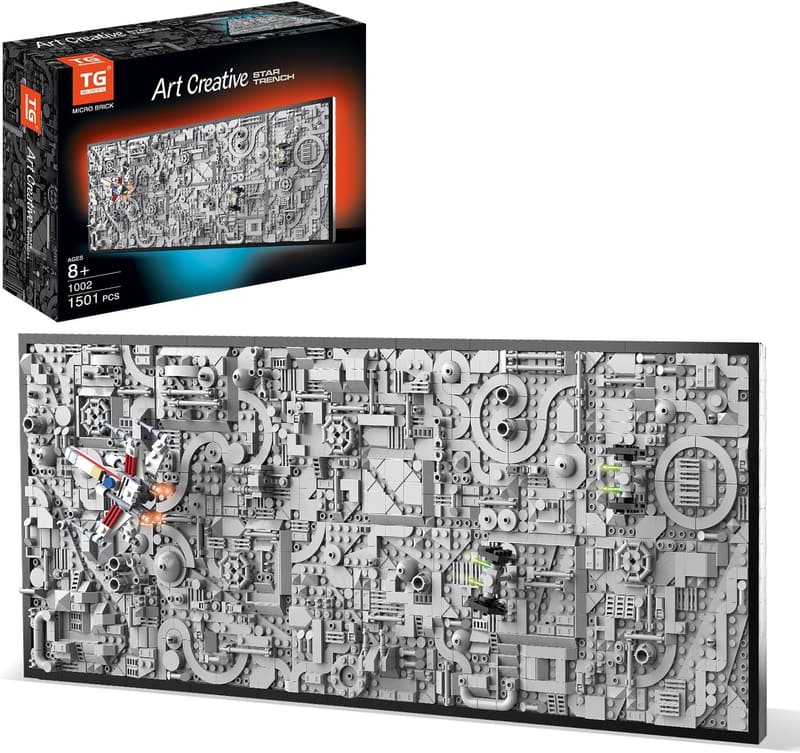 3D Wars Wall Art Craft Kit for DIY Home Decor
