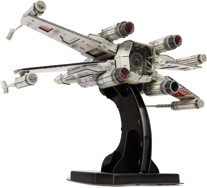 Star Wars 4D T-65 X-Wing Starfighter Model Kit for Ages 12+