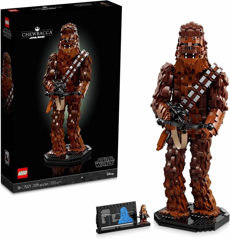 LEGO Star Wars Chewbacca Buildable Collectible for Adults