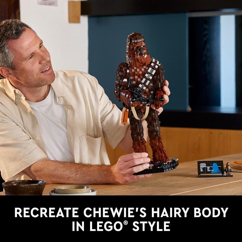 LEGO Star Wars Chewbacca Buildable Collectible for Adults