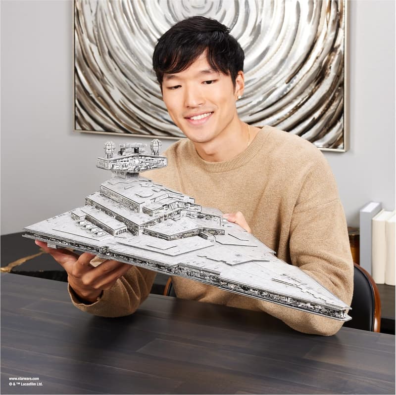 Star Wars 4D Imperial Star Destroyer Model Kit for Ages 12+