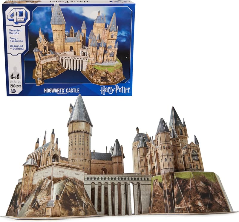 Harry Potter 3D Puzzle Model Kit - Hogwarts Castle (209 Pcs)