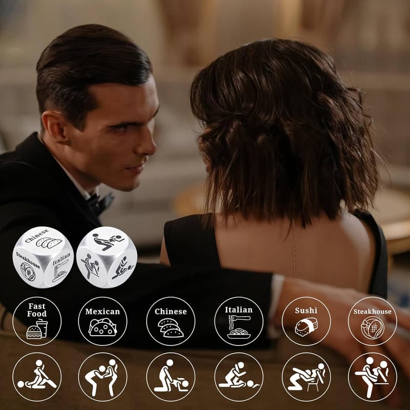 11th Anniversary Steel Gifts for Couples - 2 Pcs