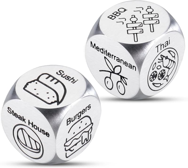 11th Anniversary Date Night Dice for Couples