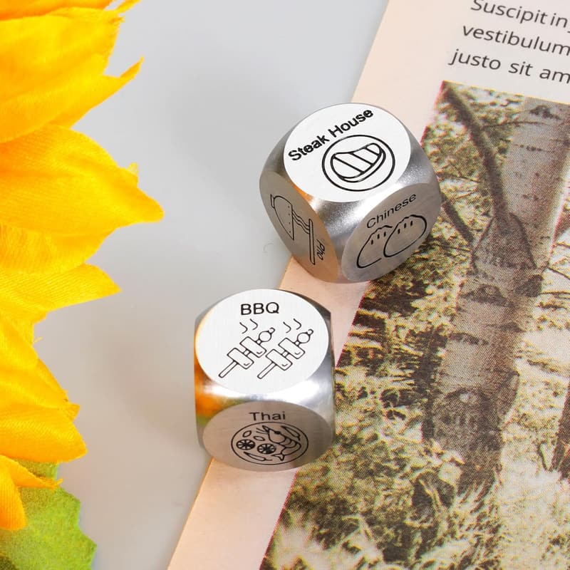 11th Anniversary Date Night Dice for Couples