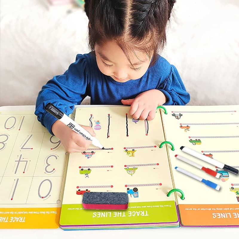 Montessori Learning Activities Set for 2-4 Year Olds