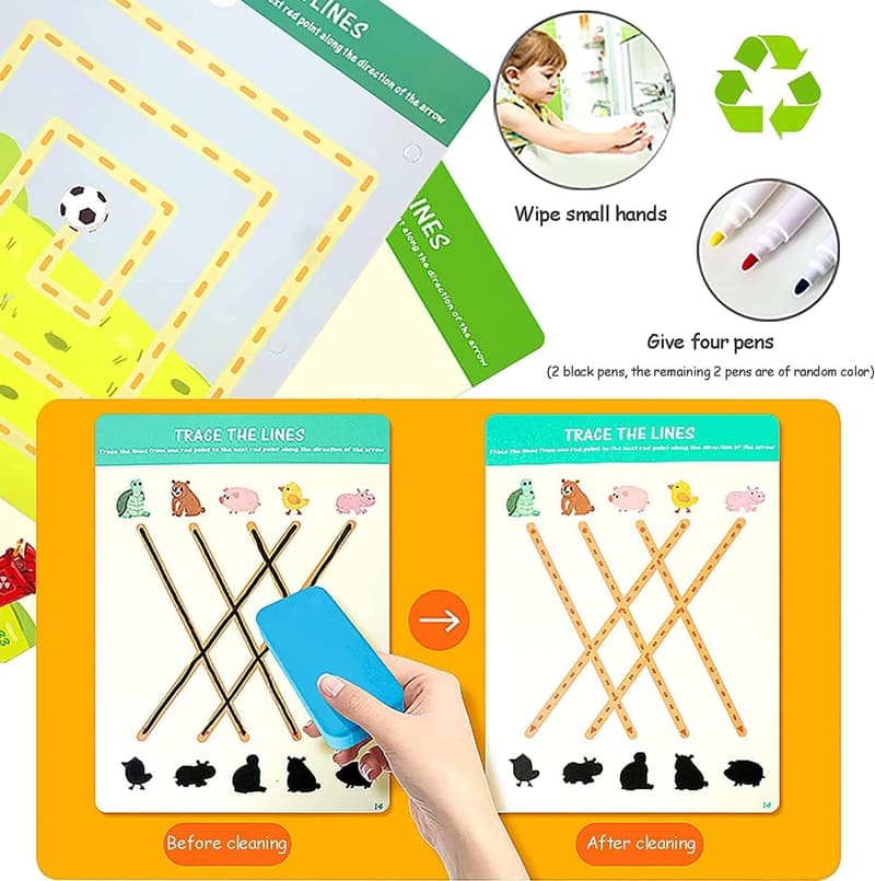 Montessori Learning Activities Set for 2-4 Year Olds