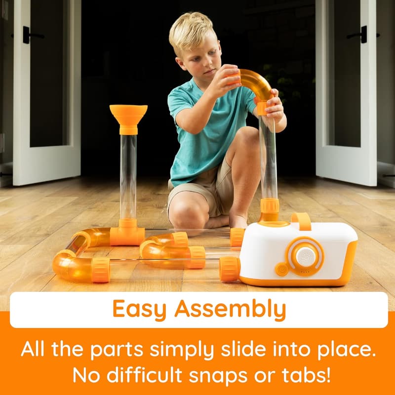 Air-Powered STEM Building Toys for Kids 3+