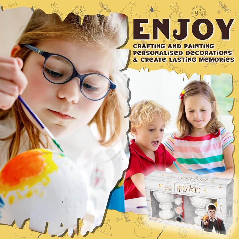 DIY Harry Potter Plaster Figure Art Set for Kids