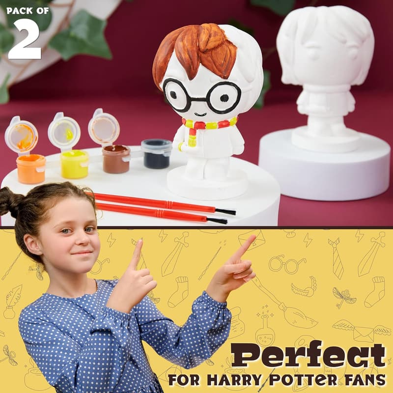 DIY Harry Potter Plaster Figure Art Set for Kids
