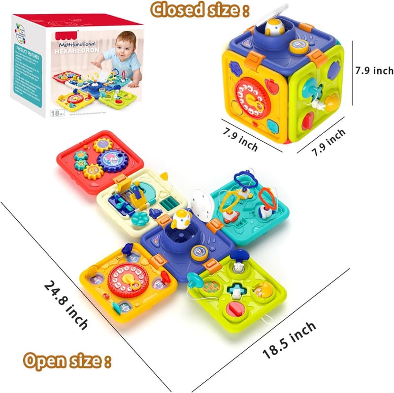 Montessori Sensory Toys for Toddlers - Birthday Gift