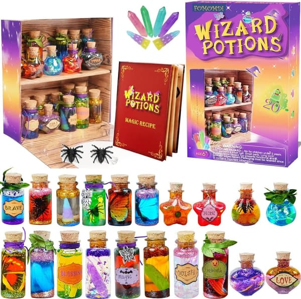 Valentine's Day DIY Magic Potions Kit for Kids Age 6-10