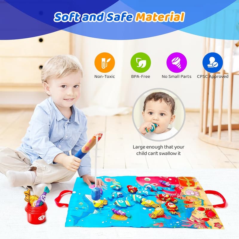 Montessori Educational Toys Set for 1-Year-Olds - 22 Pcs