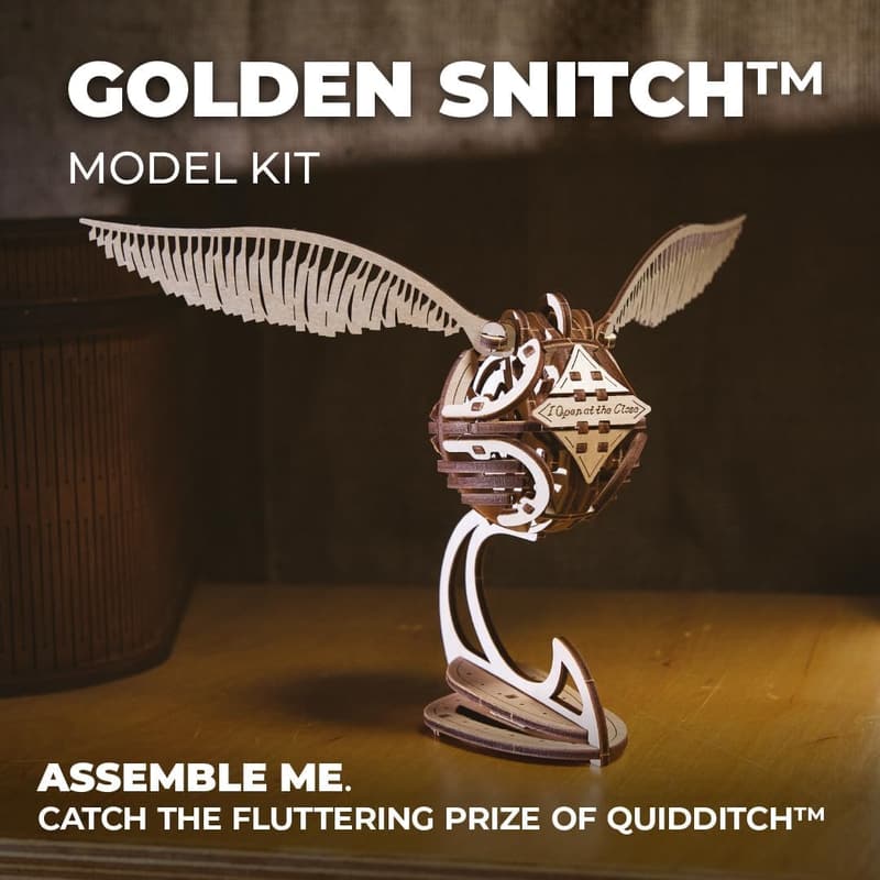 Harry Potter Golden Snitch 3D Puzzle Kit for Adults