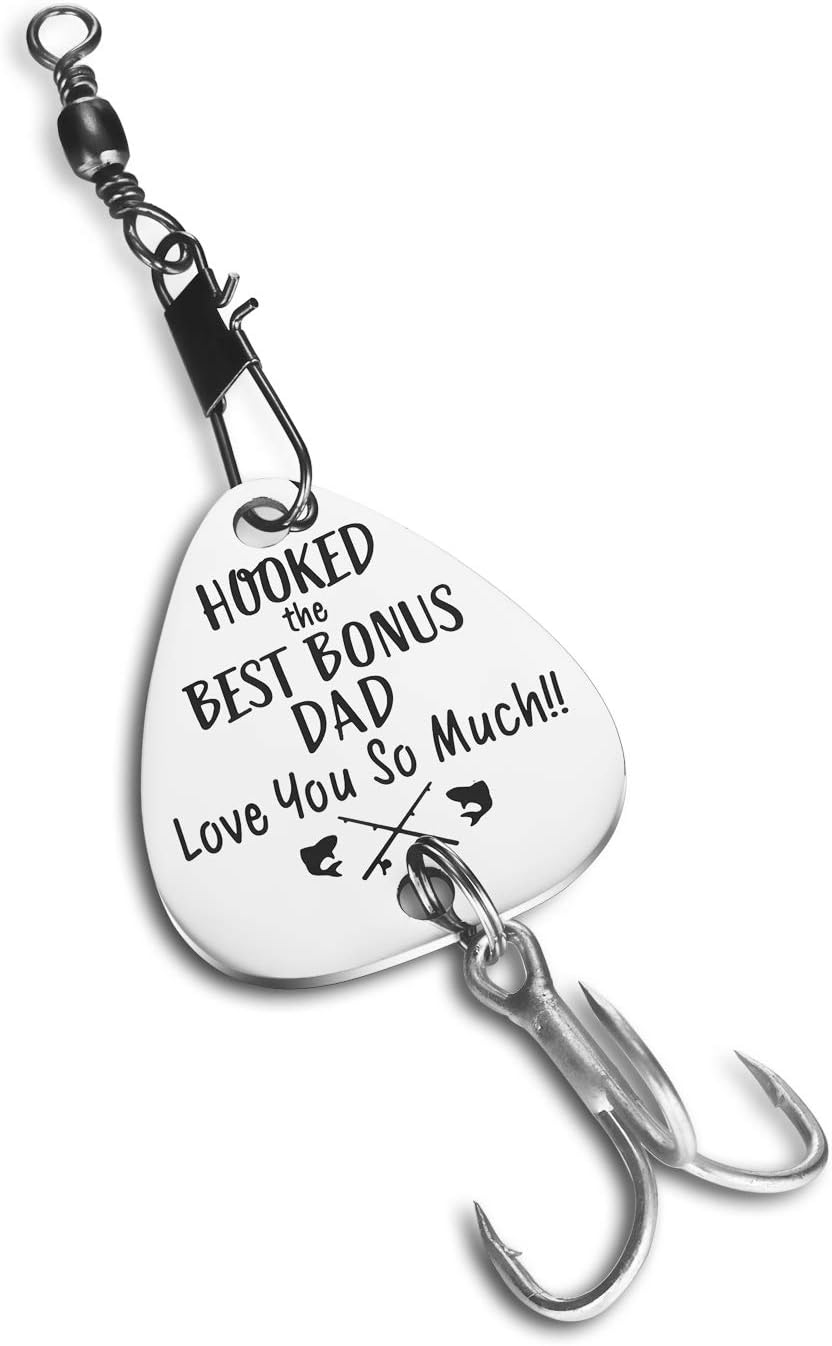 Bonus Dad Fishing Lure - Best Step Dad Gift for Father's Day