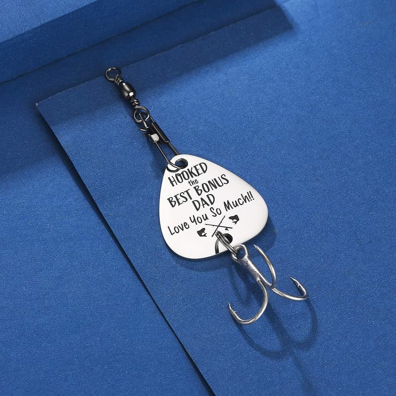 Bonus Dad Fishing Lure - Best Step Dad Gift for Father's Day