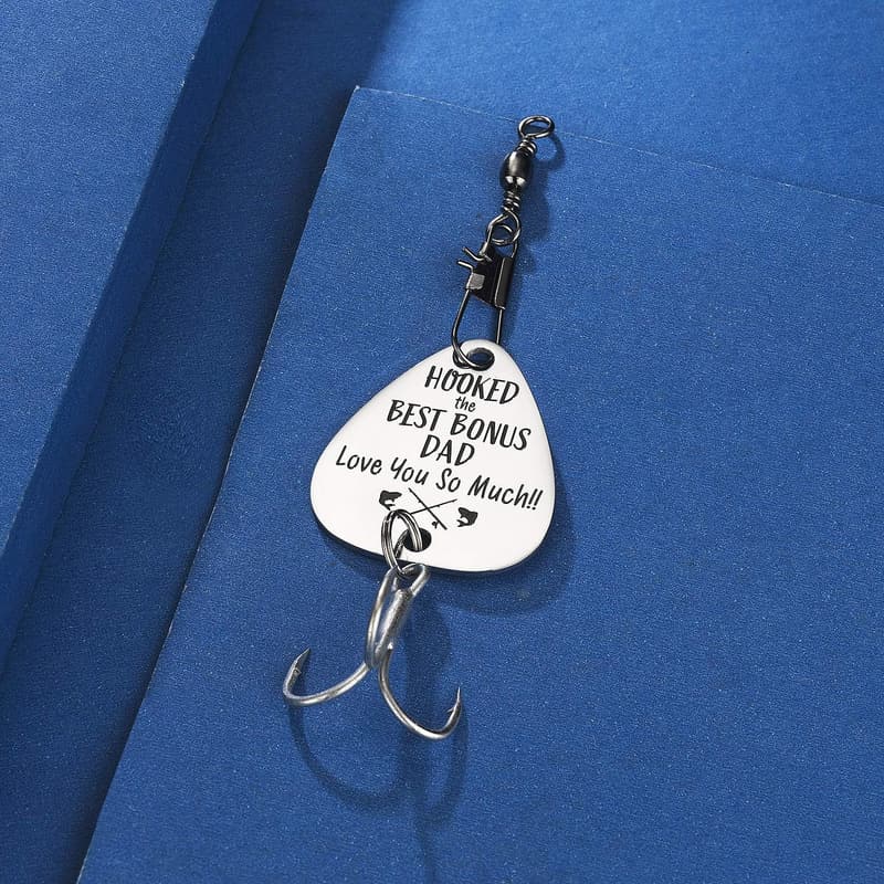 Bonus Dad Fishing Lure - Best Step Dad Gift for Father's Day