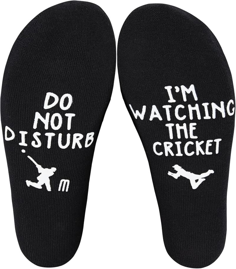 Father's Day Personalized Cotton Cricket Socks