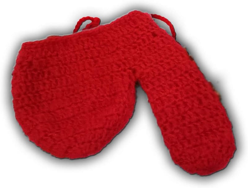 Valentine's Day Gag Gift: Handmade Red Sweater Warmer for Men