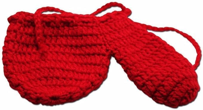 Valentine's Day Gag Gift: Handmade Red Sweater Warmer for Men