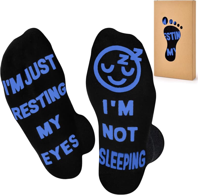 Funny Socks for Men - Unique Birthday Gifts for Dad