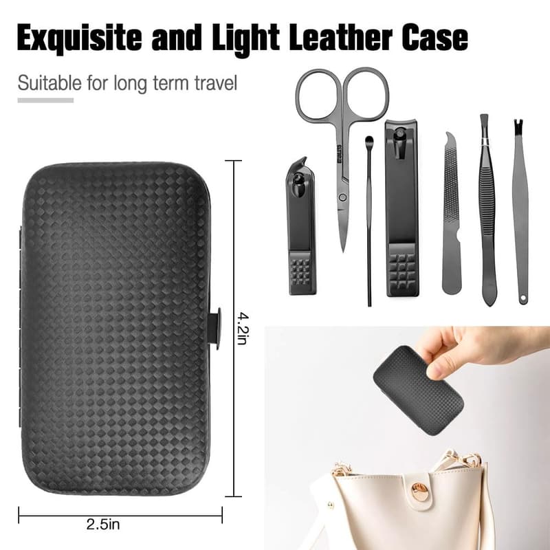 Mother's Day Nail Clippers Set - 7-in-1 Grooming Kit