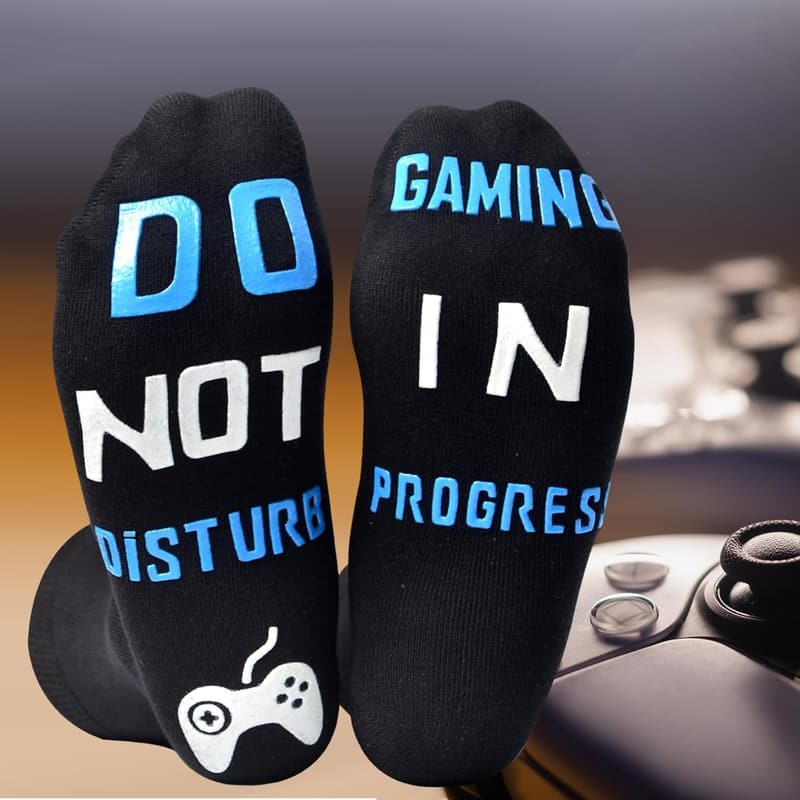 Funny Gaming Socks - Perfect Gift for Gamers and Teens