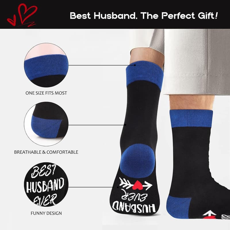 Easter Bunny Socks for Men - Perfect Gift for Boyfriend