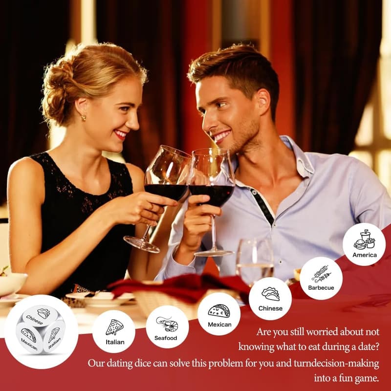 Anniversary Gifts: Date Night Dice for Couples