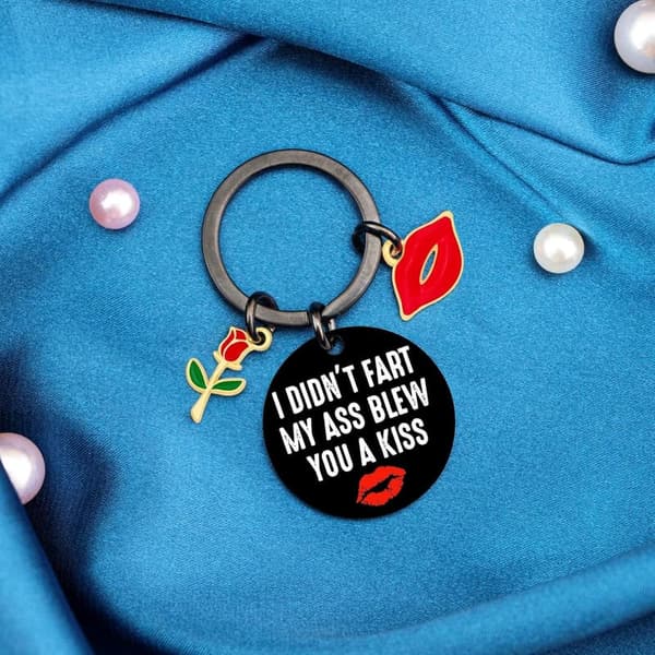 Valentine's Day Novelty Keychain Gift for Him