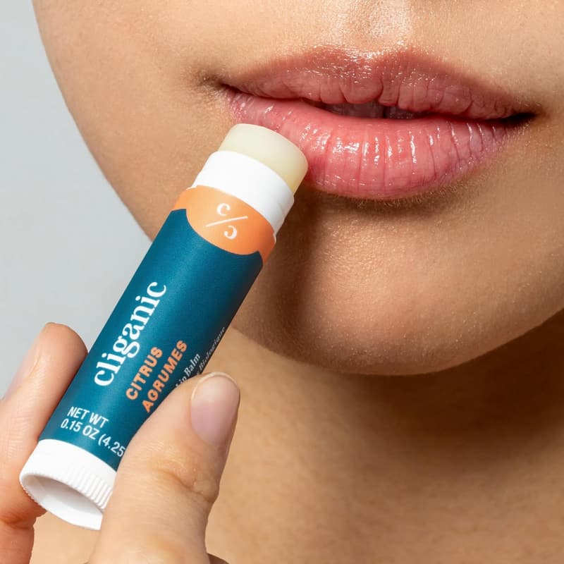 Organic Lip Balm Set (6 Flavors) - 100% Natural Hydration