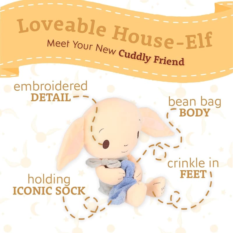 Harry Potter Dobby Plush Stuffed Animal - 15