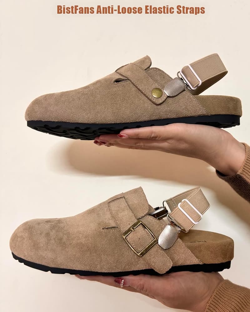 Elastic Shoe Straps for Birkenstock Clogs - Anti-Loose Bands