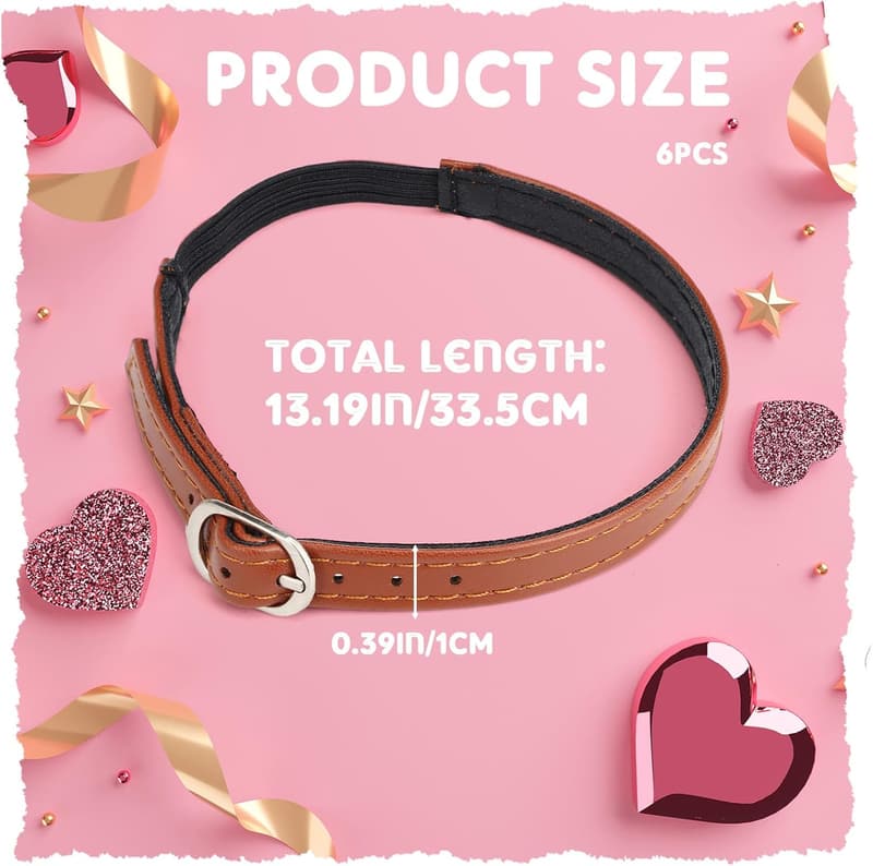 Detachable Ankle Shoe Straps with Buckles for Women - 12 Pcs