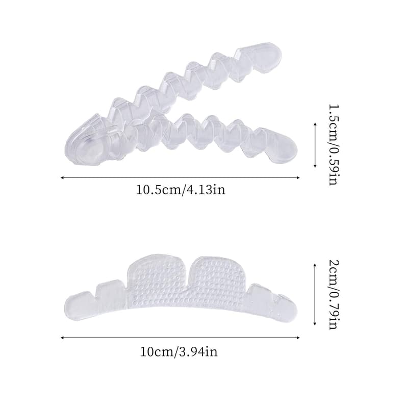 Invisible High Heel Pads - Non-Slip Silicone Cushions for Women