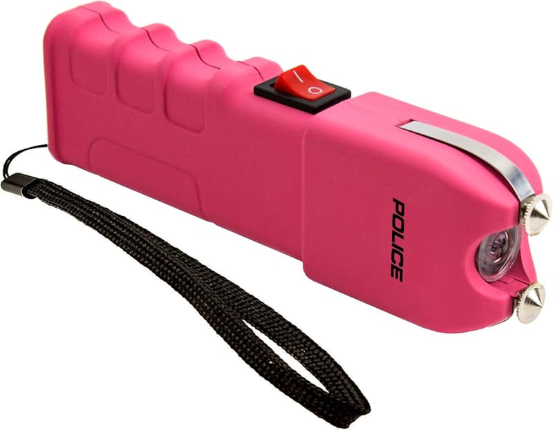 High Voltage Rechargeable Self Defense Stun Gun - Pink
