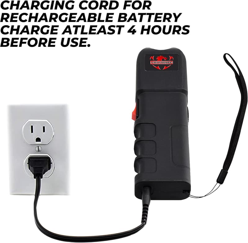 Women's Self-Defense Stun Gun Flashlight